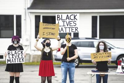 Black Lives Matter rally in Fryeburg