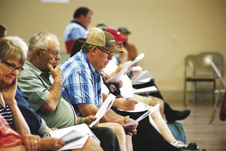 06-10-21 Fryeburg Meeting man thinking