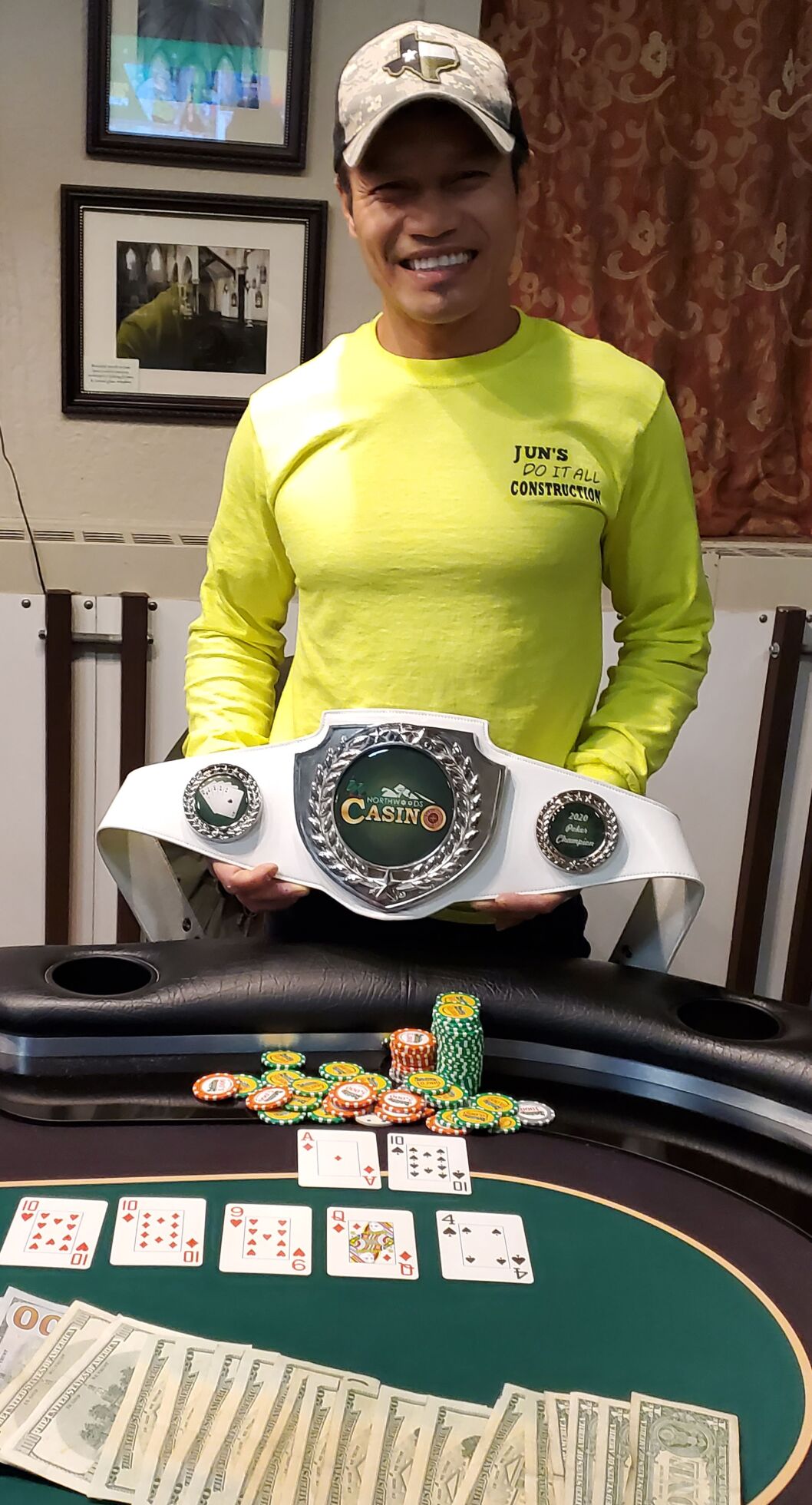 Northwoods Casino names 2020 poker champions