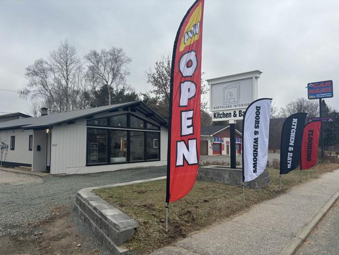 The exterior of the Northland Interiors building