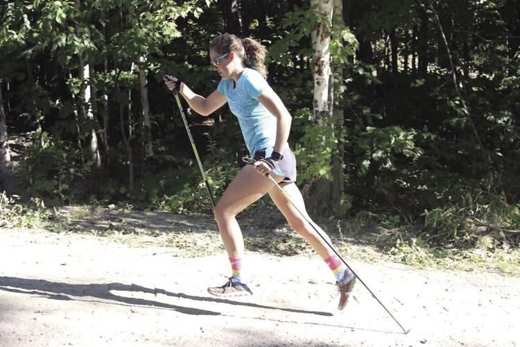 Nordic Tracks - bounding up hills
