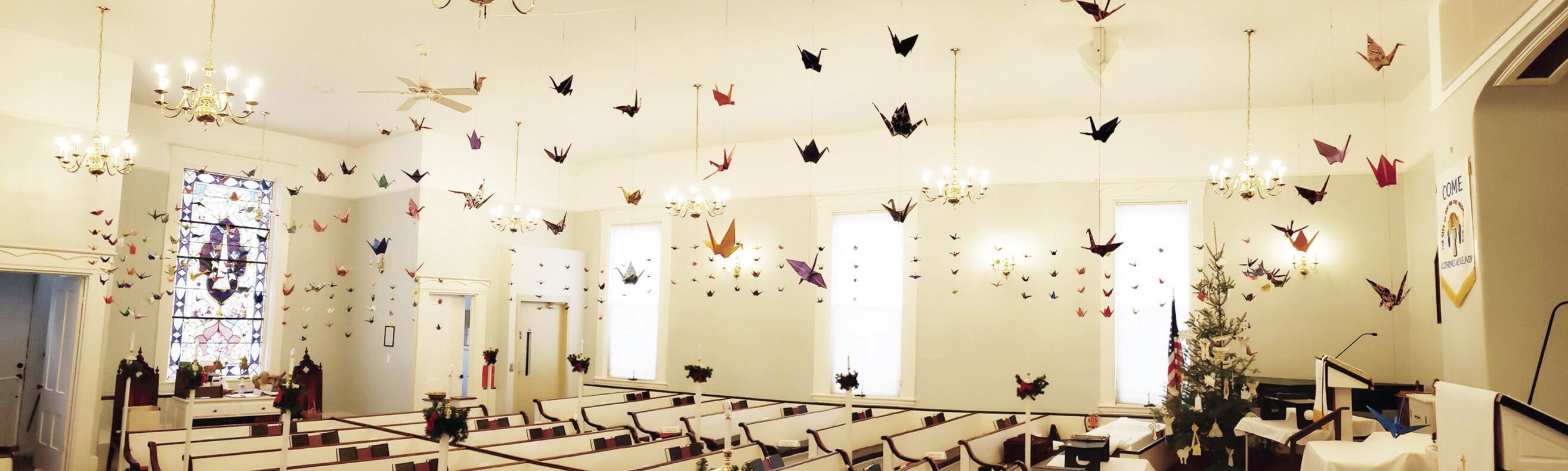 Lovell Church COVID crane display.jpg