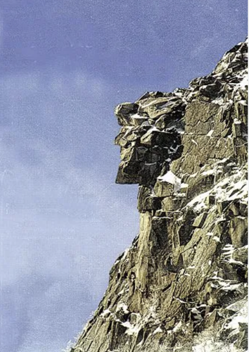 The Old Man from before it's collapse in 2003