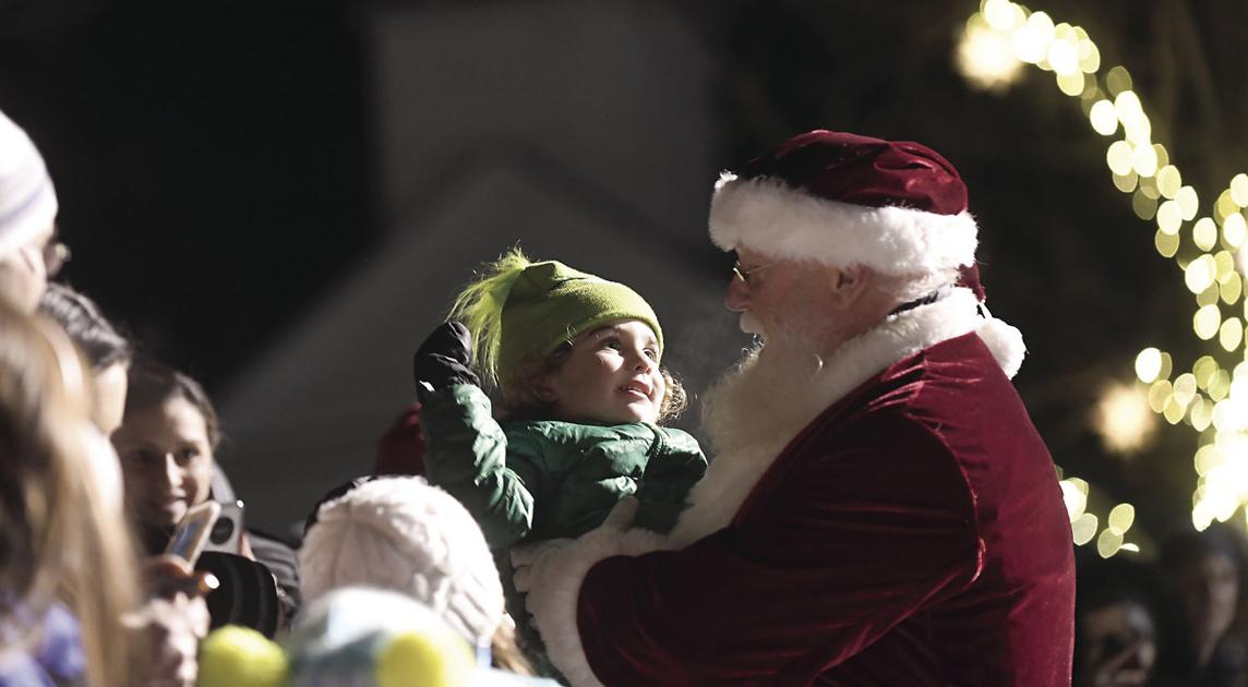 Santa: I'll be there in the park on Saturday