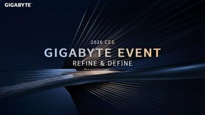 GIGABYTE Unveils "Refine & Define" Shaping Future of AI Computing at CES 2026