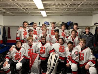2019 Berlin High School boys' hockey team