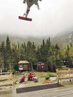 Coast Guard flies fallen skier from Ravine