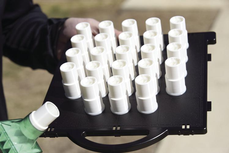 4-8-20 Ventilator 3-D prints