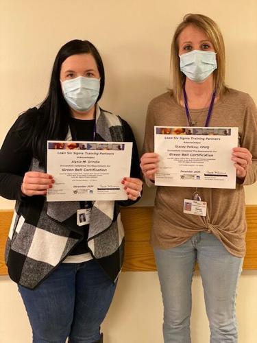NCH employees earn Lean Green Belt Certification