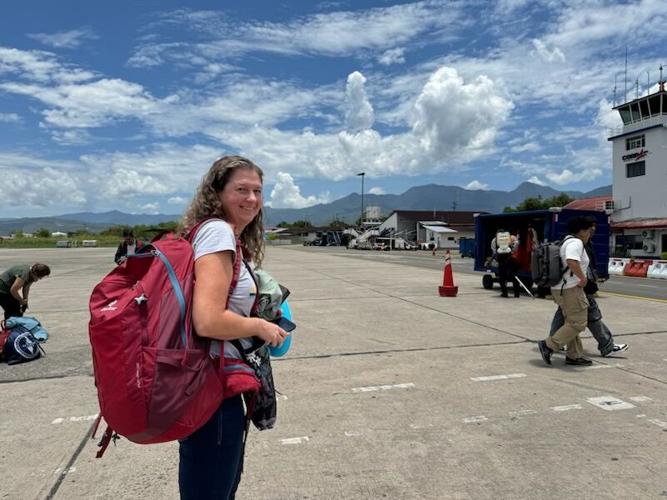 Dr. Tamsin Durand on a medical mission in Yantalo, Peru