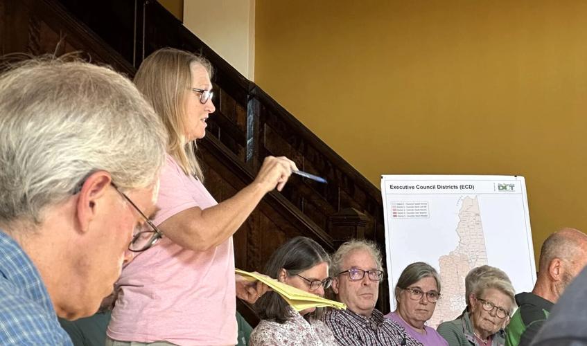 Maura Annette Chappelle at an Oct. 6 hearing by state transportation officials