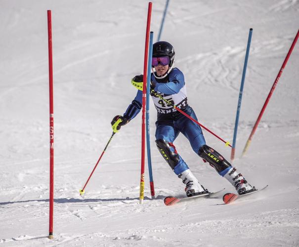KHS boys alpine state meet - Liam Chesley in slalom