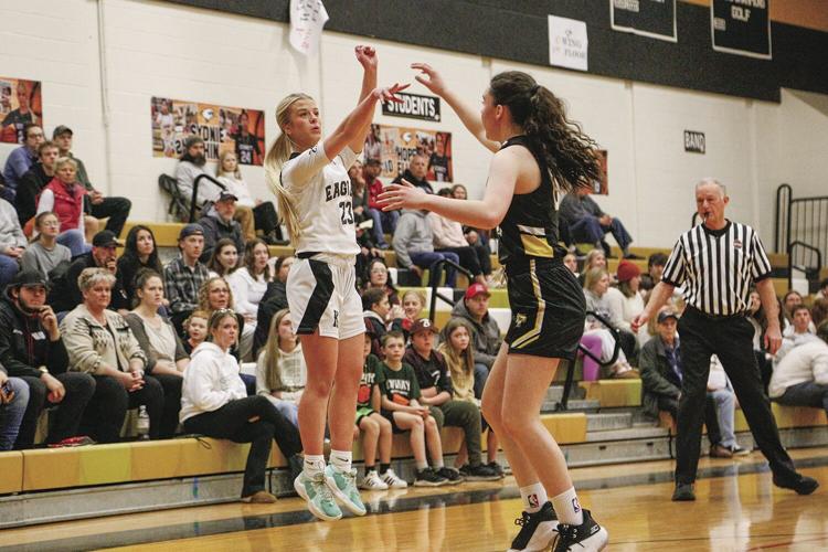 03-02-23 KHS WBB Playoffs mclellan three point