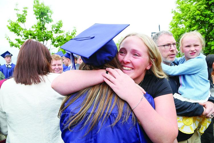 05-24-25 FA Graduation emotional hug 2