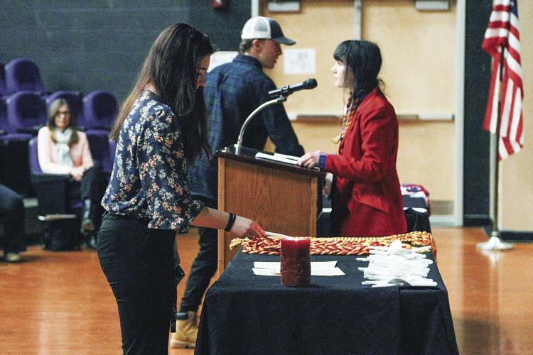 03-10-22 KHS Honor Societies french new member 1