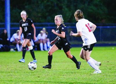 KHS Fall Sports - Letty Zipf dribbles