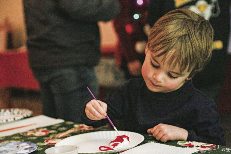 12-19-22 Letters to Santa painting ornaments tightest