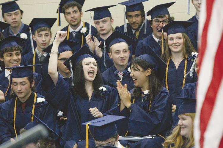 05-28-22 FA Graduation graduates cheering