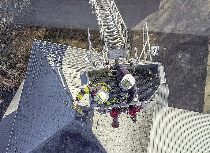 Bartlett Church Weather Vane - on top close