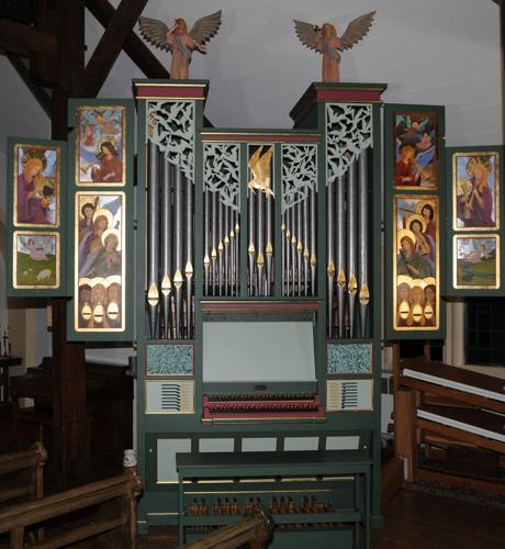 Organ featuring local artwork to be played Oct. 12