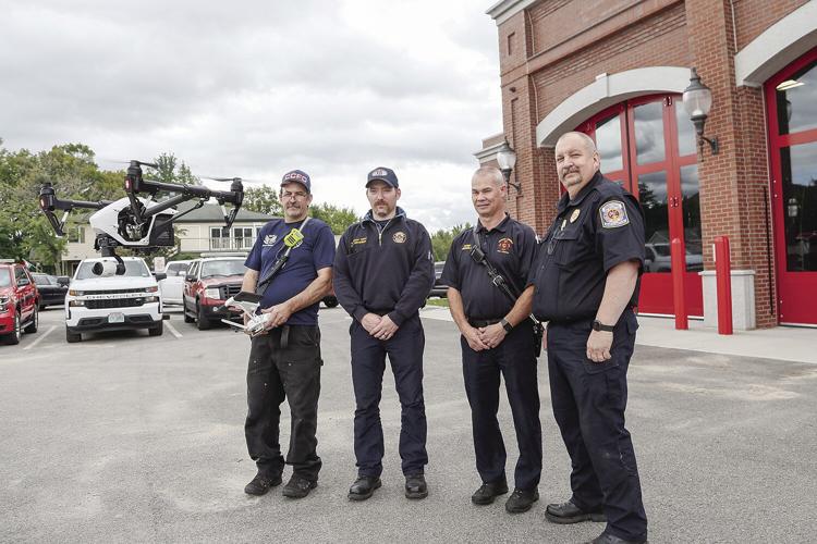 06-19-23 Fire Rescue group with drone 3