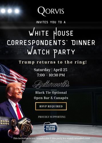 Qorvis Hosts White House Correspondents' Dinner Watch Party at Butterworth's Featuring Raheem Kassam