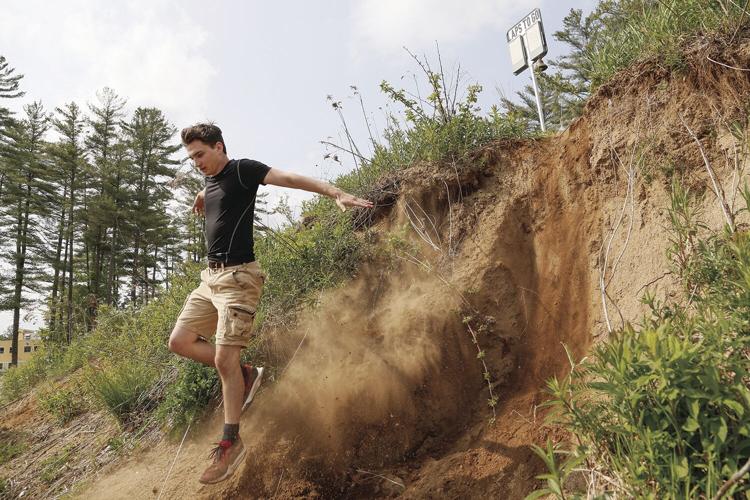05-23-23 KHS Track Obstacle run downhill