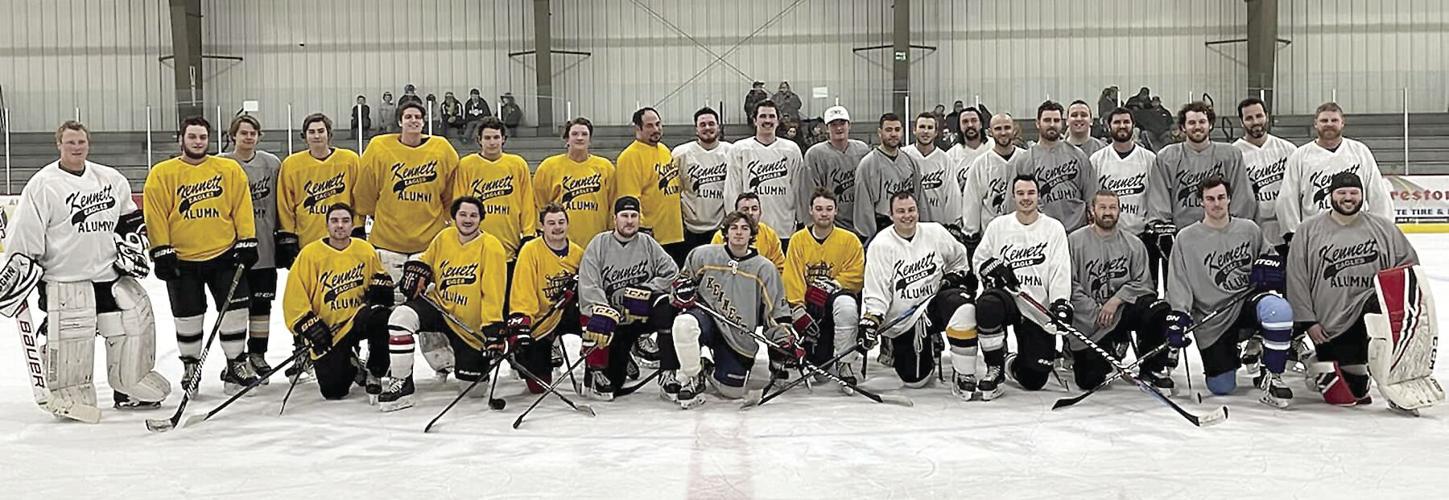 Kennett Alumni Hockey - Team Gold with White and Gray