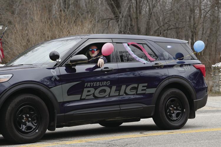 Make-A-Wish Parade 17 police car