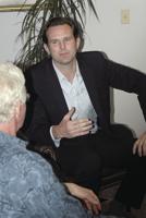 McEachern visits Conway, talks health care, honesty