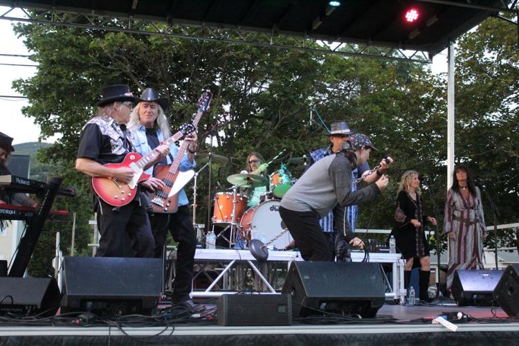 "Skynyrd’s Hatchet” performs during the Medallion Opera House Music Festival