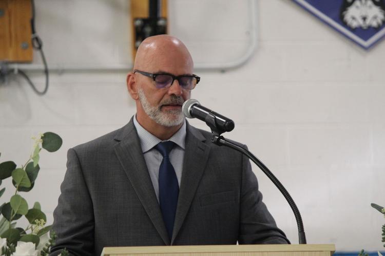 Gorham Middle High School Principal David Morrissette