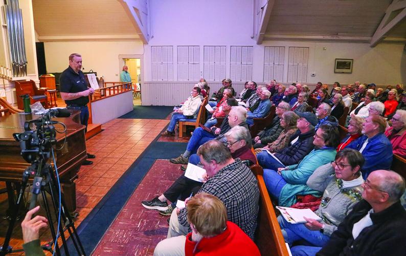 11-03-25 Medicare North Conway Session semi-wide from front