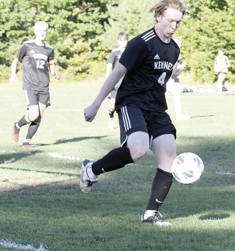 KHS Boys Soccer - Jack Heysler on defense