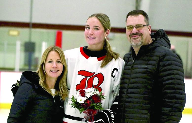 KHS Girls Hockey - Emma Dziedzic senior night