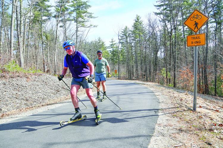 04-14-25 Rec Path roller skiers