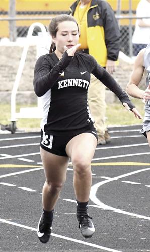 KHS Track - Aida Wheat school record in 100