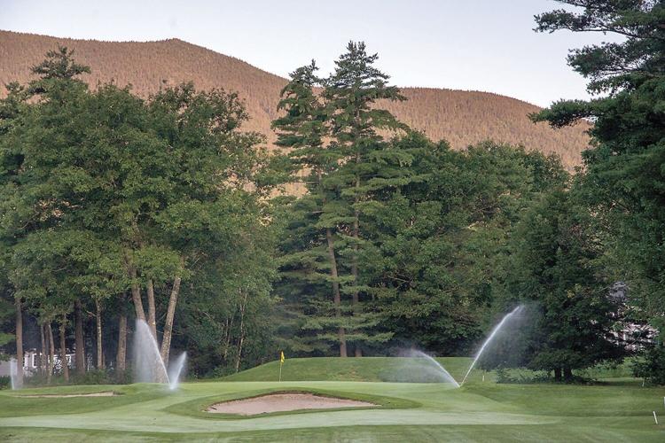 The Golf Column - Hales Location - the sixth green