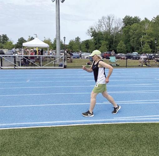 Maine Senior Games - Eileen Livingston powerwalk