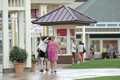 Shoppers at Settlers Green