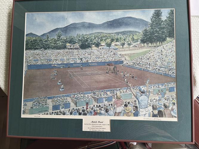 framed pic from 1981 final