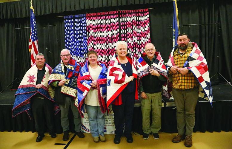 11-09-25 Quilts of Valor group veterans