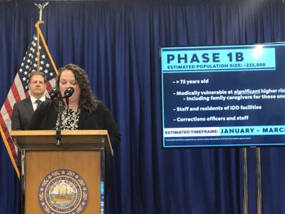 Dr. Beth Daly at press conference