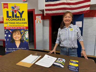 U.S. Rep. candidate Lily Tang Williams came to Berlin on Aug. 29