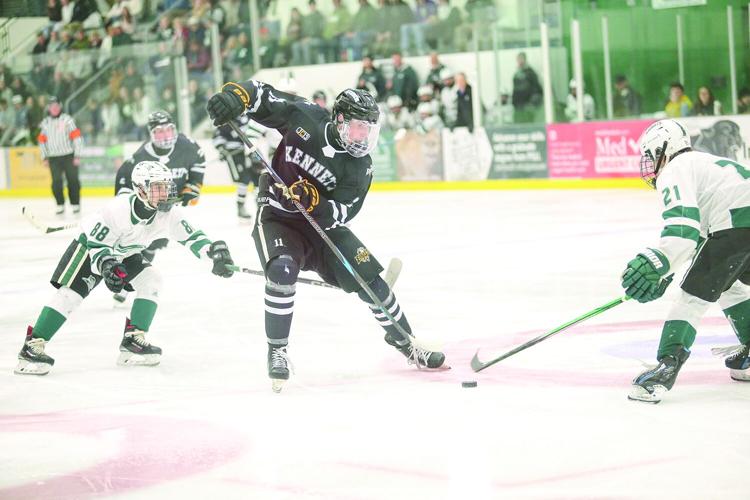 03-12-25 KHS Frozen Four shaw weaving