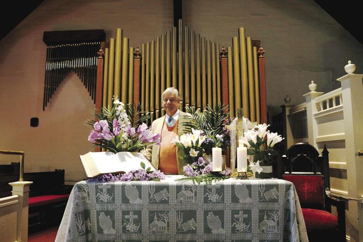 Brown Church John Hughes decorations