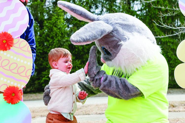 04-19-25 Mobile Egg Hunt high five