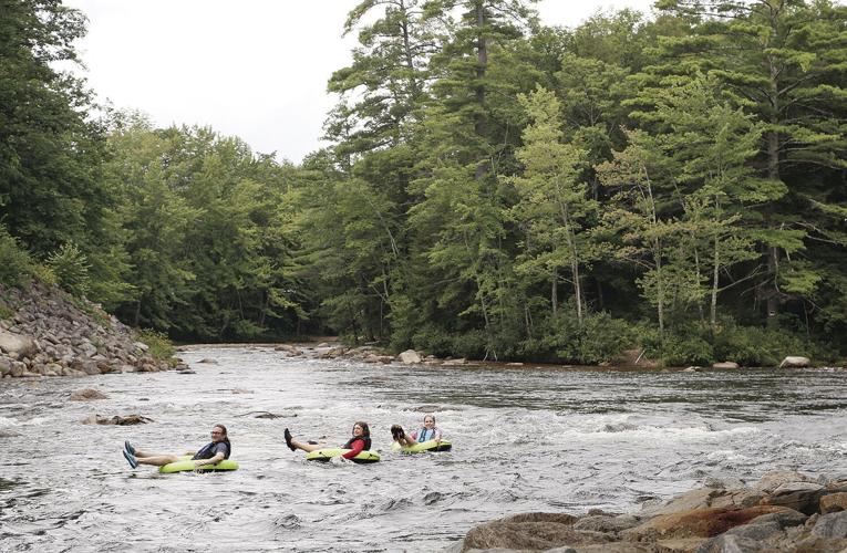 08-16-23 Davis Park tubers rivers behind