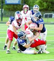 Raiders make enough plays to beat Laconia, improve to 3-0
