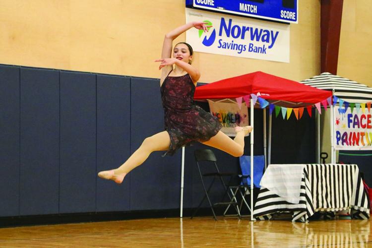 06-26-26 Fryeburg 250 Celebration dance jump 2